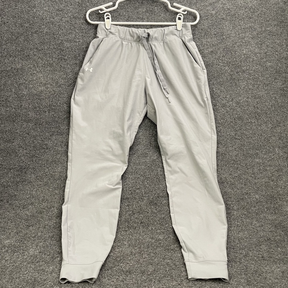 Under Armour Vanish Jogger Pants Womens Sz S  Gray Loose Stretch 1328870